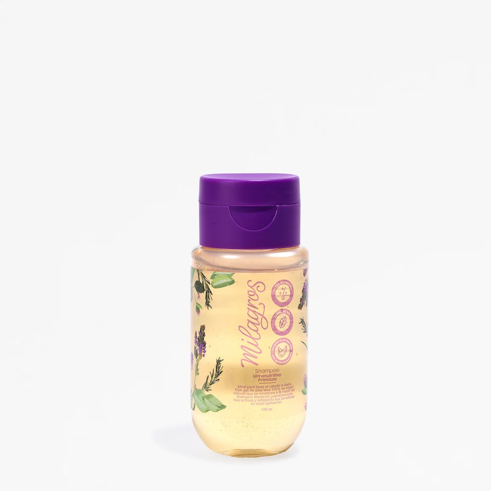 SHAMPOO ULTRA NUTRITIVO PREMIUM (CON ALOE VERA) — foto 2 de 2