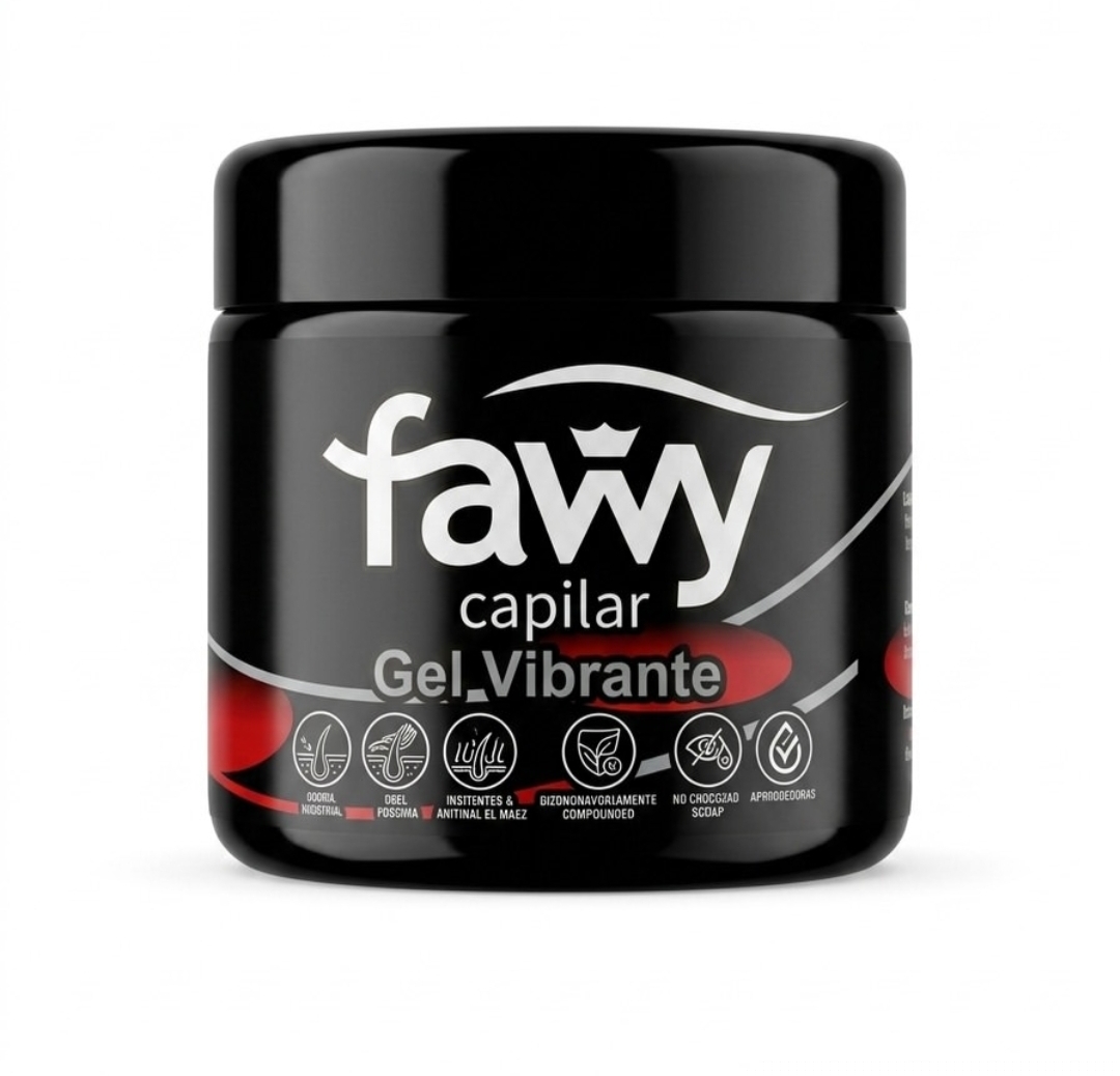 Gel Vibrante Capilar Fawy,