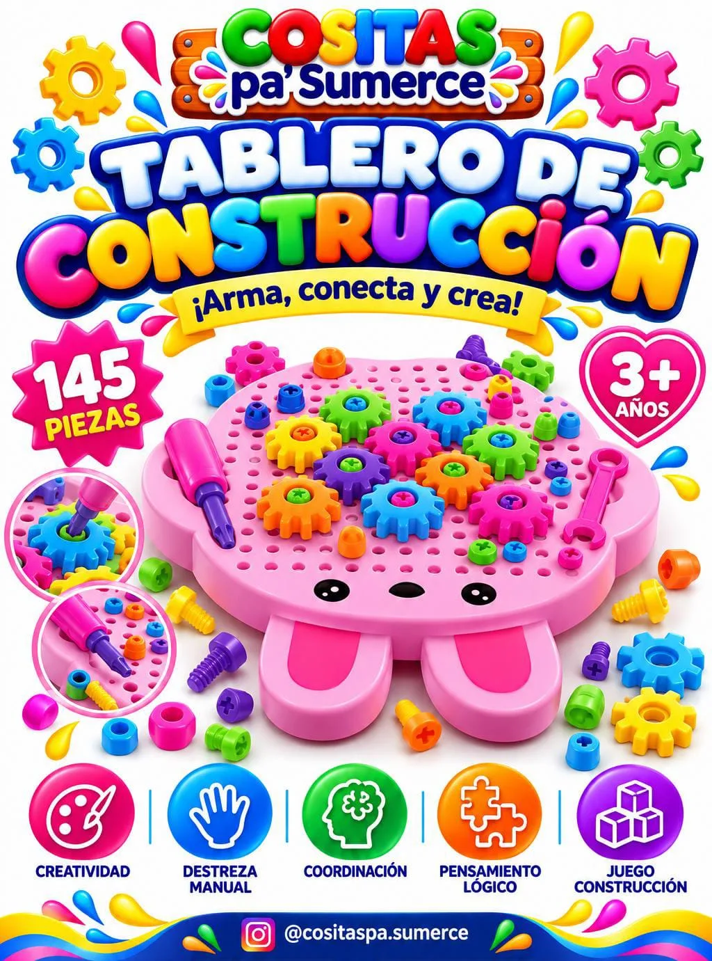 Tablero engranajes