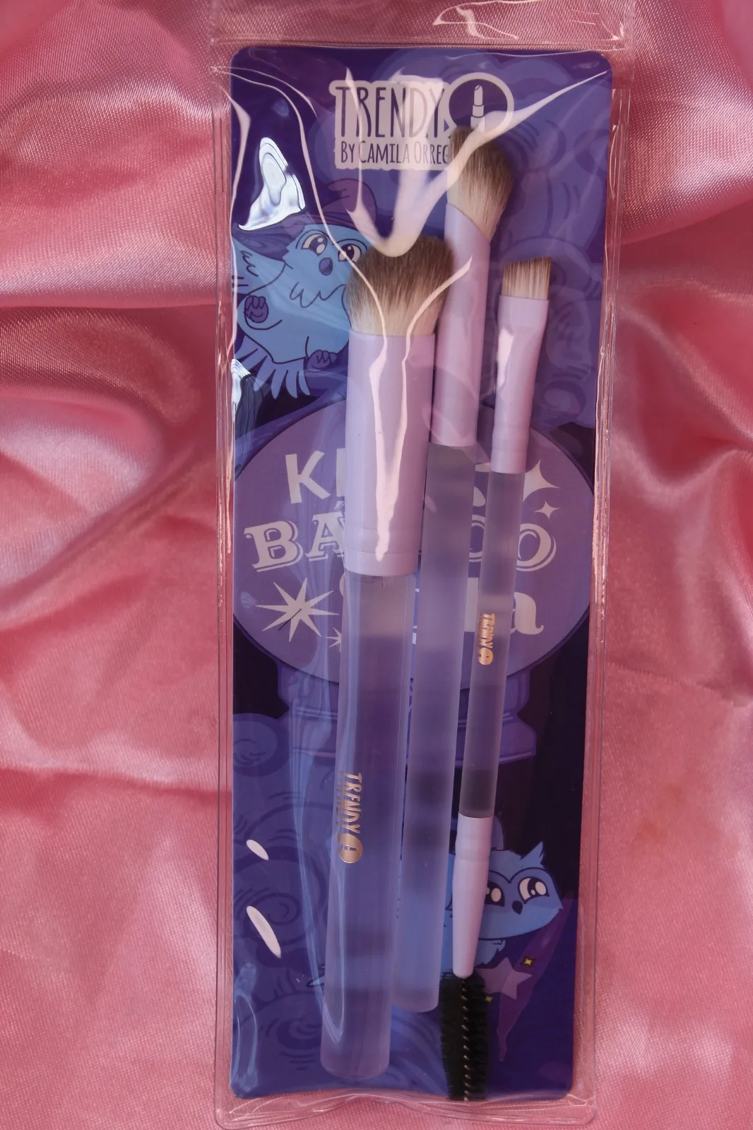 Kit de brochas Trendy lila