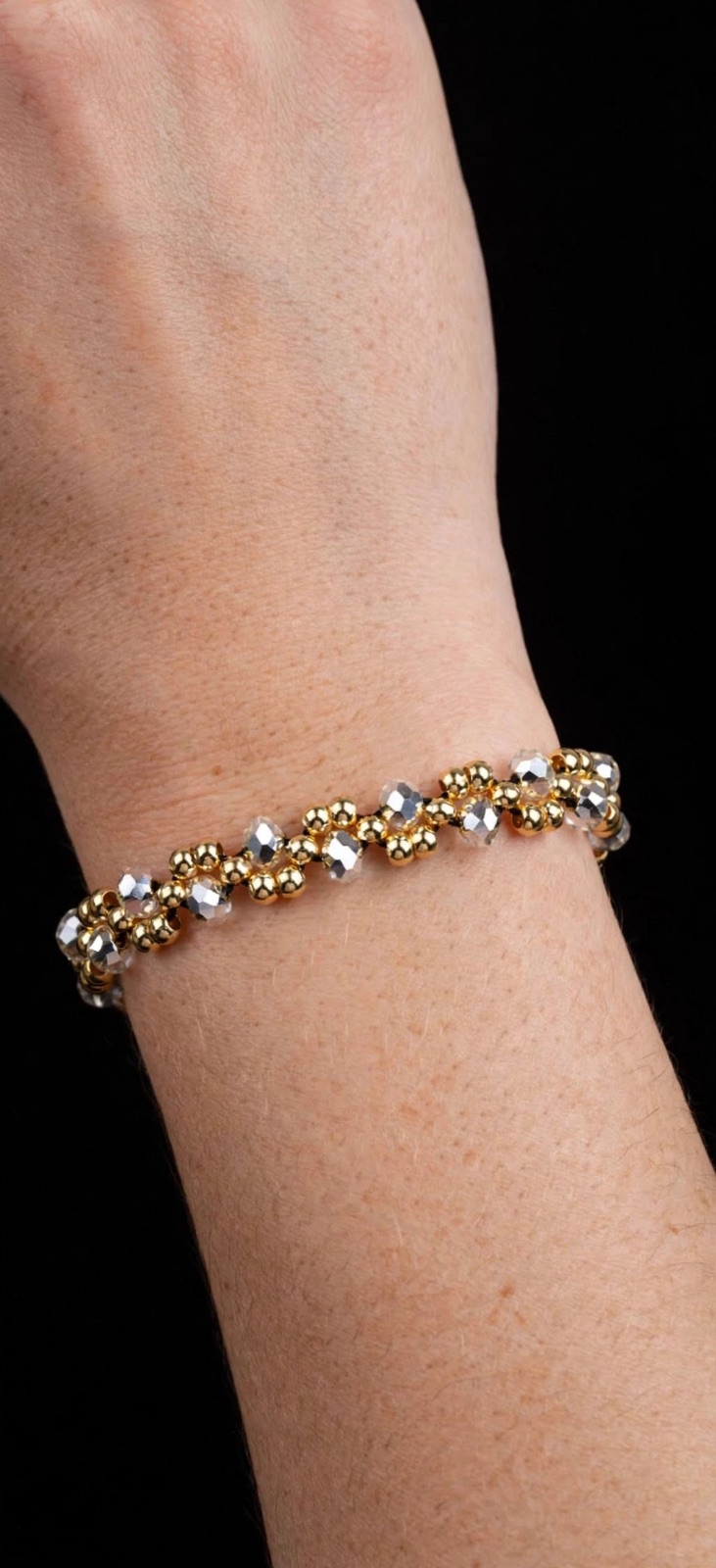 PULSERA ENTRENZADA COVERGOLD — foto 2 de 4
