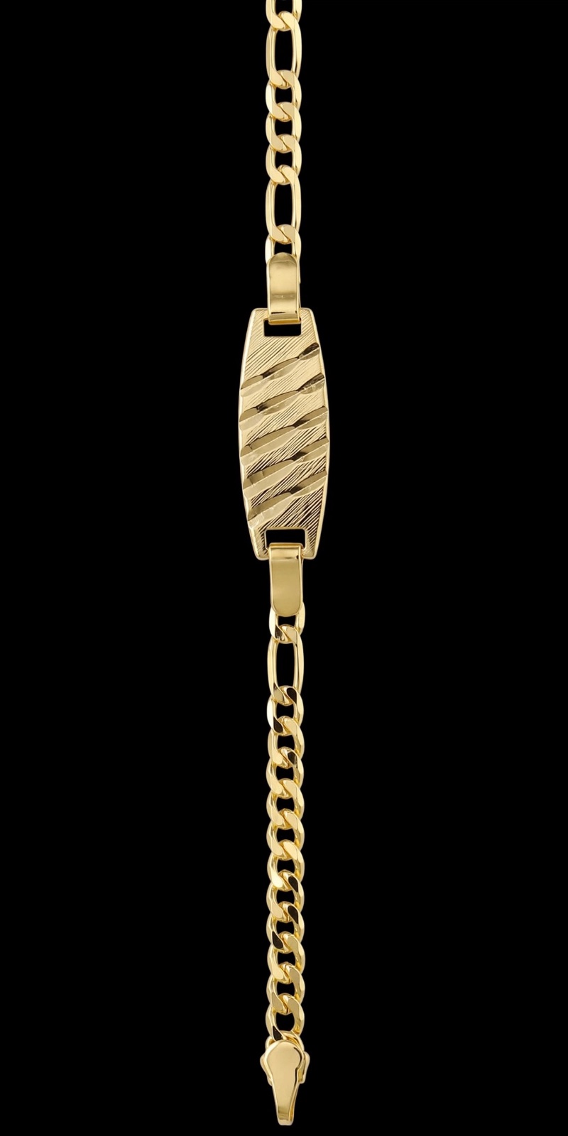 PULSERA CUBANA DE ACERO PARA NIÑO(A) — foto 4 de 4