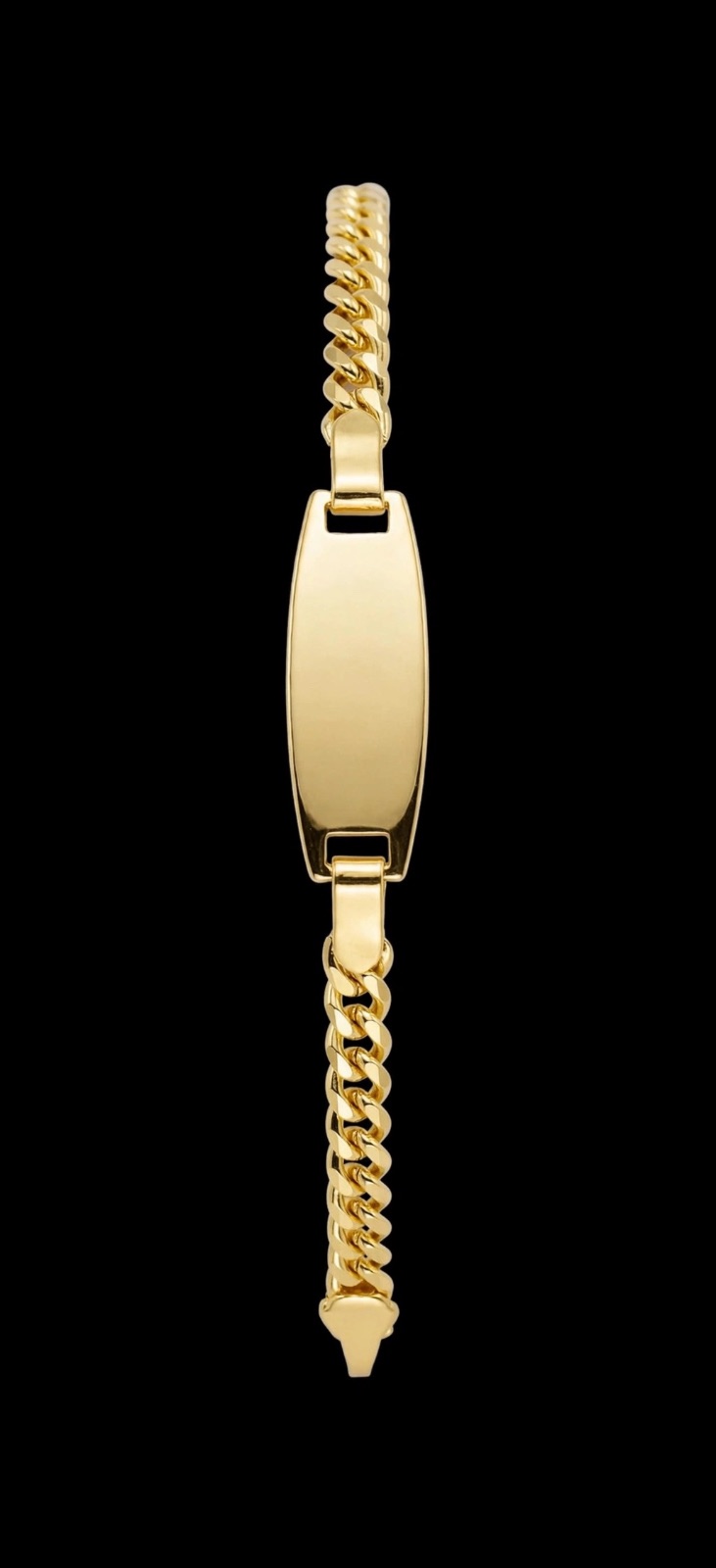 PULSERA CUBANA DE ACERO PARA NIÑO(A) — foto 3 de 4