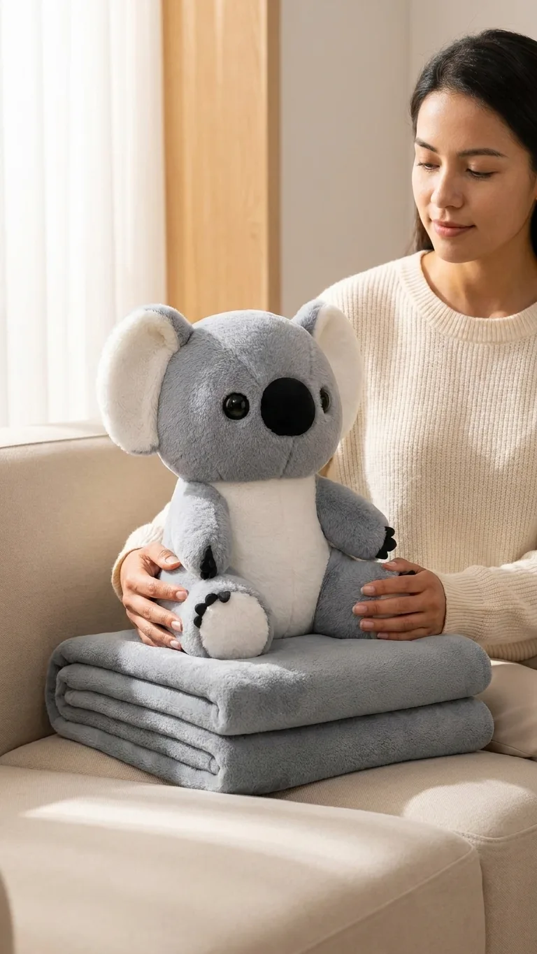 peluche con cobija — foto 4 de 5