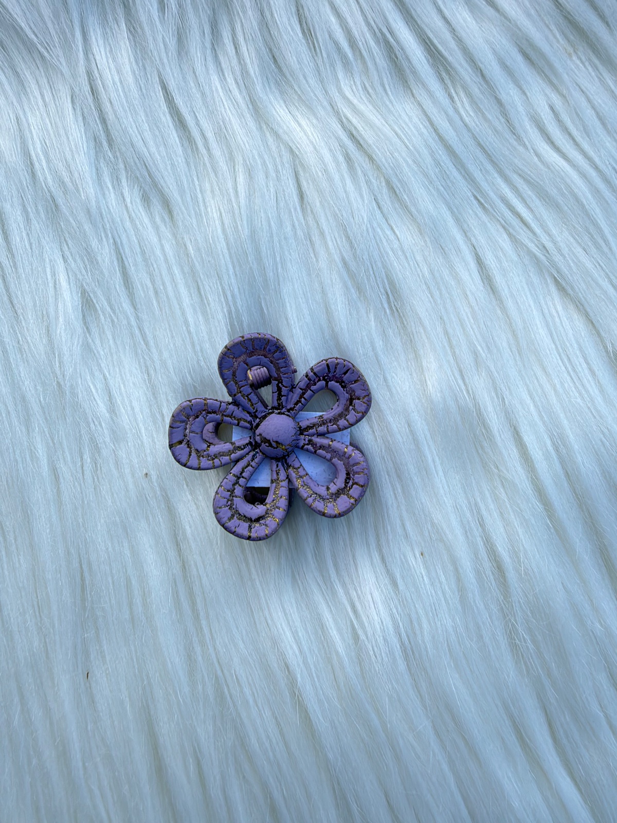 Gancho para cabello, (pequeño morado)