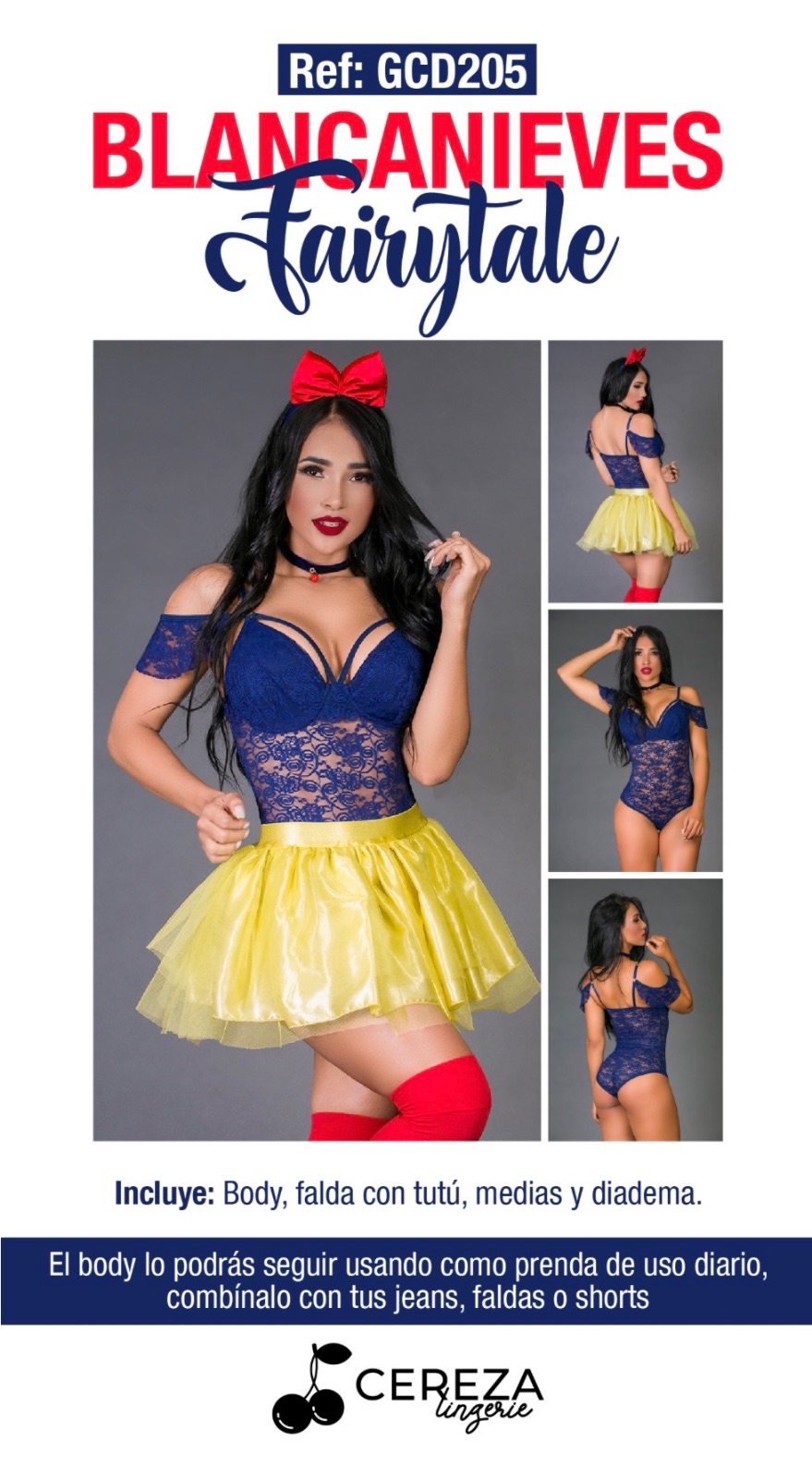 DISFRAZ BLANCANIEVES FAIRYTALE — foto 5 de 5