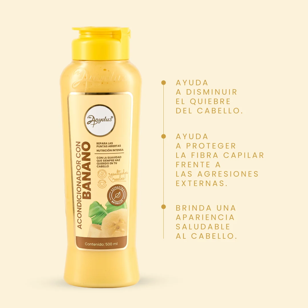 ACONDICIONADOR CON BANANO ANYELUZ — foto 2 de 2