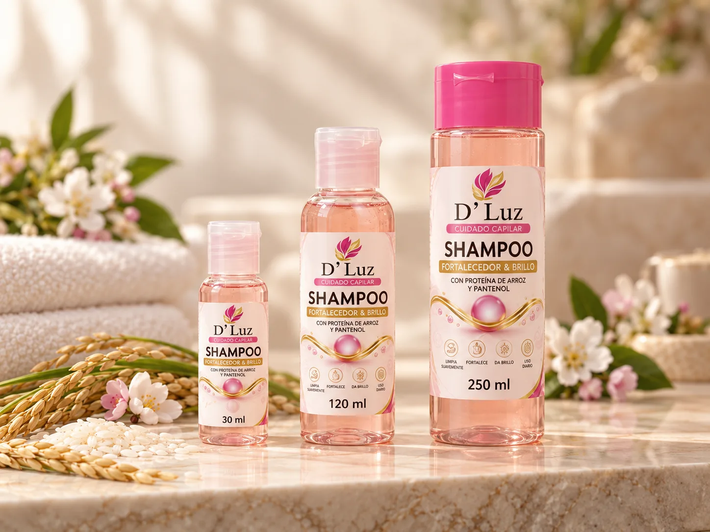 Shampoo Fortalecedor & Brillo D’Luz