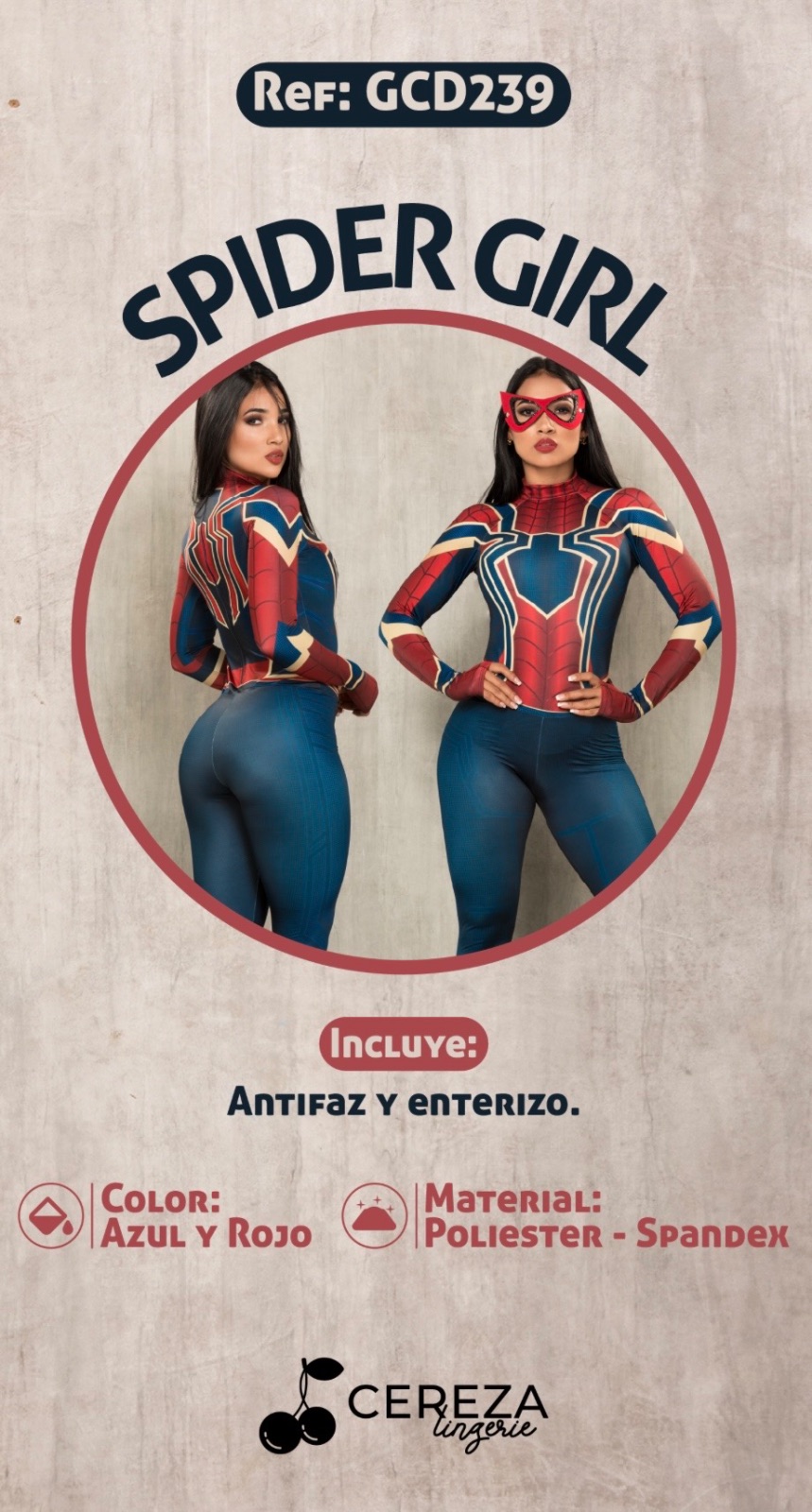 DISFRAZ SPIDER GIRL — foto 3 de 3