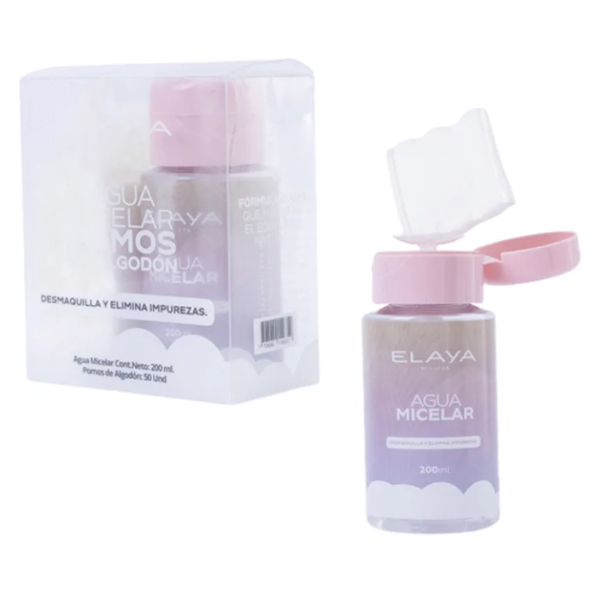 Agua micelar Elaya + 50 pomos