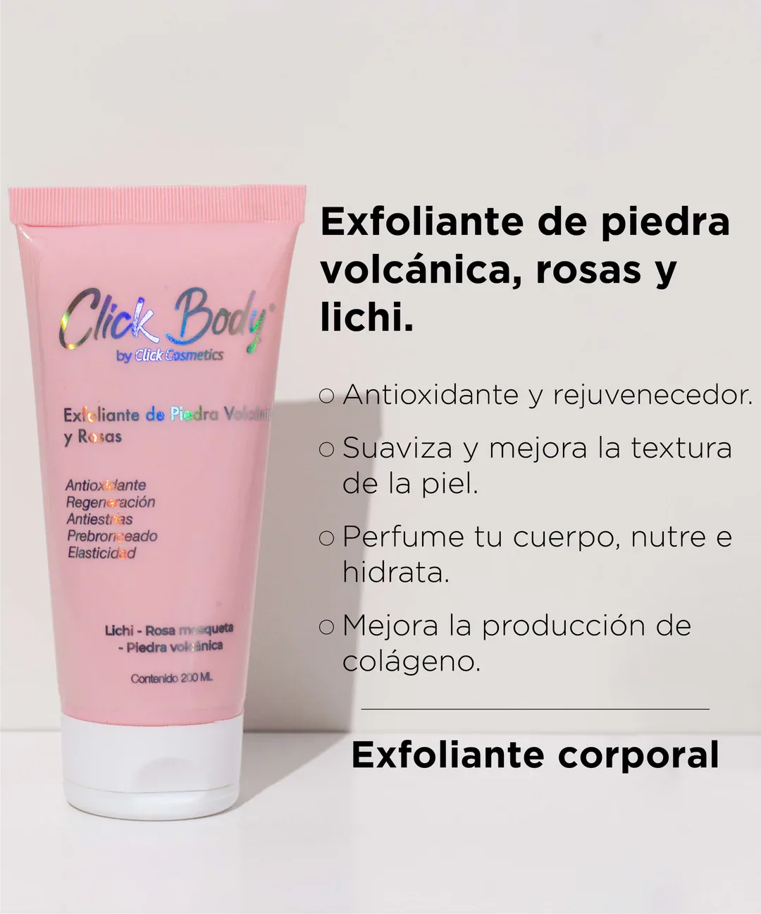 Exfoliante corporal de rosas — foto 2 de 3