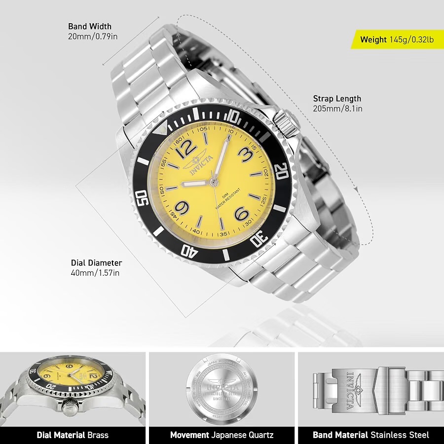 Invicta Mens Watch 49345 — foto 3 de 4