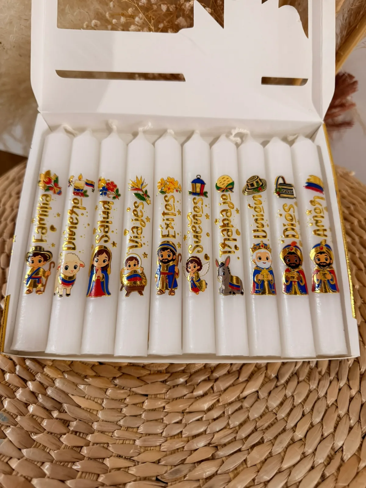 Kit de velas caribeñas stickers relieve — foto 2 de 2