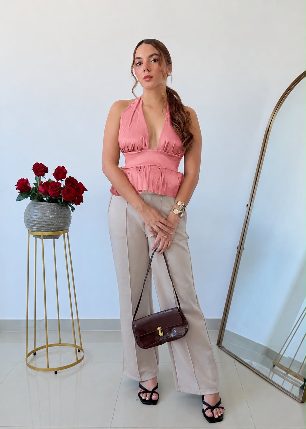 Blusa en tafetán 😍