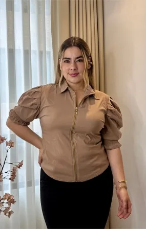 Blusa Cremallera
