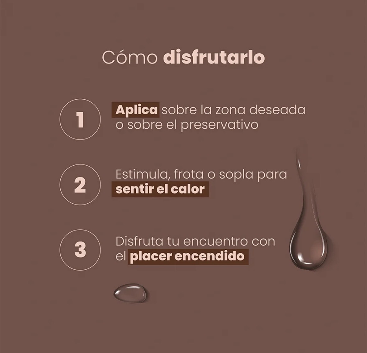 Lubricante Caliente de Chocolate x 30 ml by Sen Íntimo — foto 3 de 5