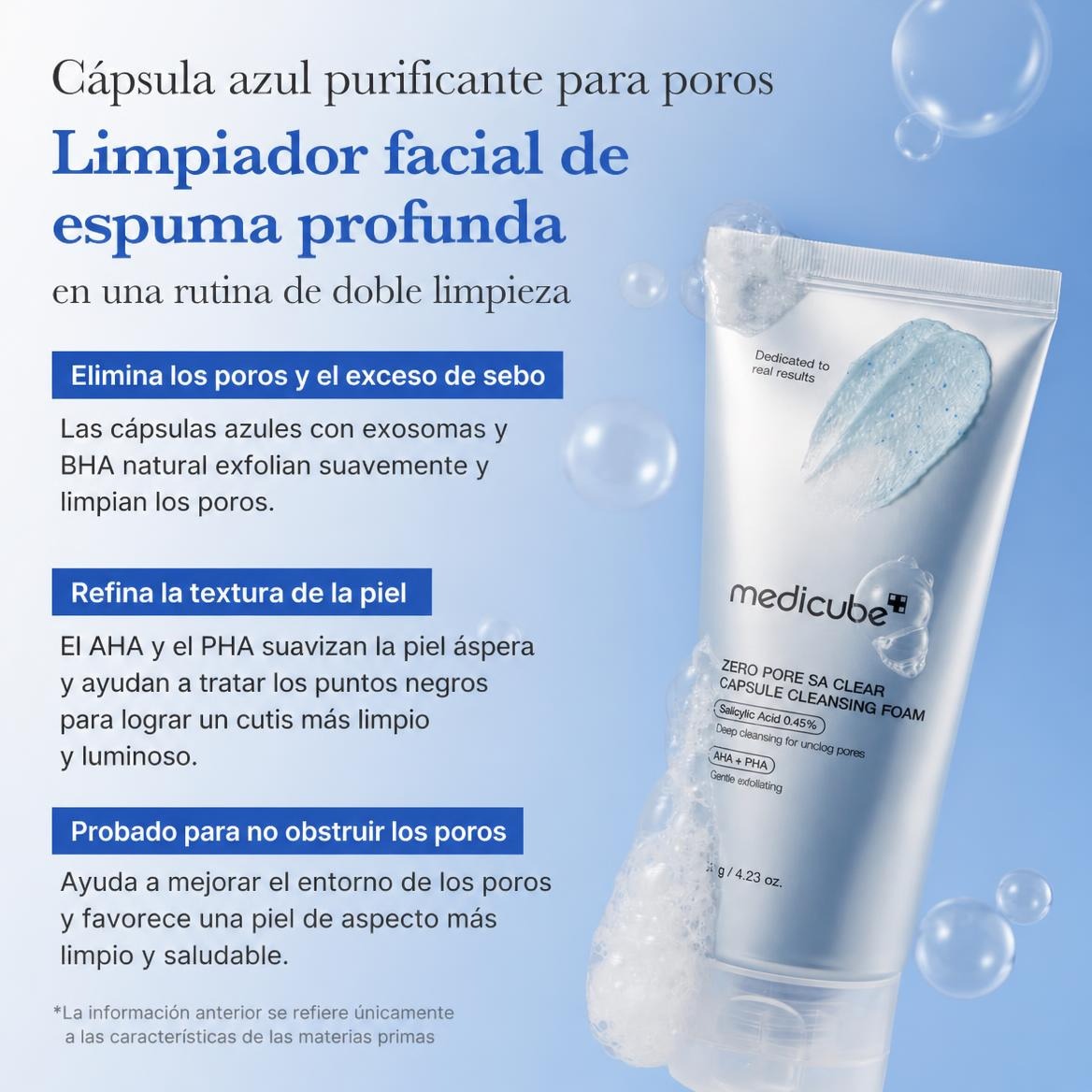 Medicube Zero Capsule Foam Cleanser — foto 3 de 5
