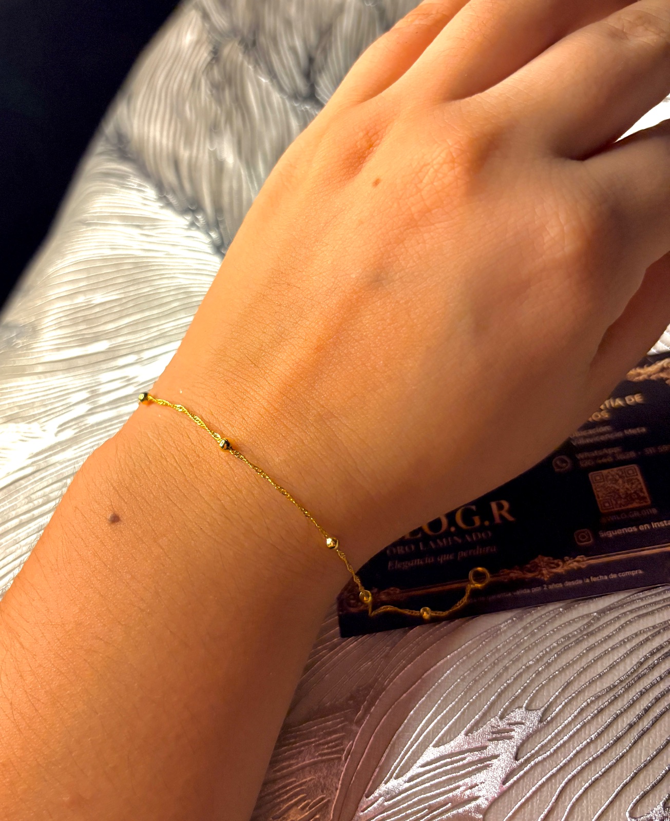 Pulsera Singapur 18cm — foto 2 de 2