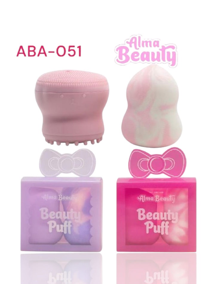 KIT DE PULPO FACIAL + BEAUTY BLENDER ALMA BEAUTY