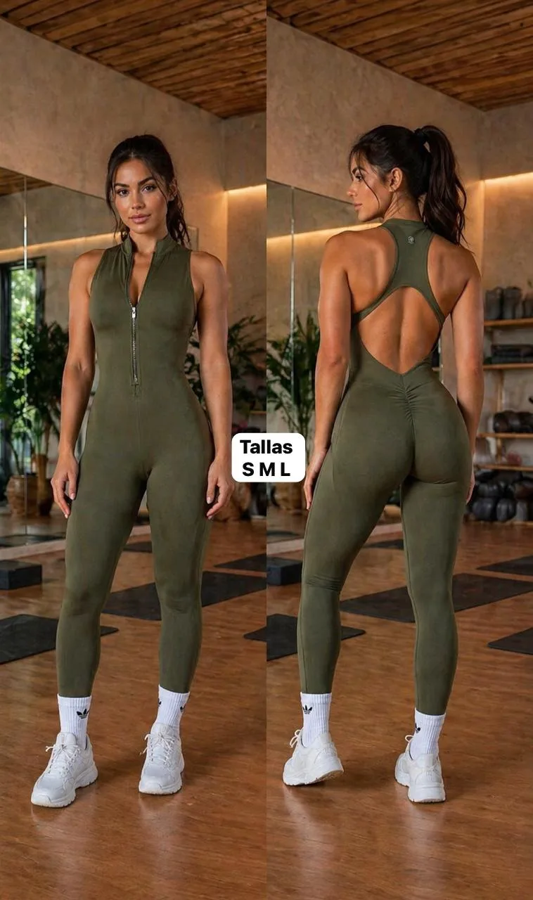 Enterizo Deportivo con Espalda Descubierta — foto 2 de 3