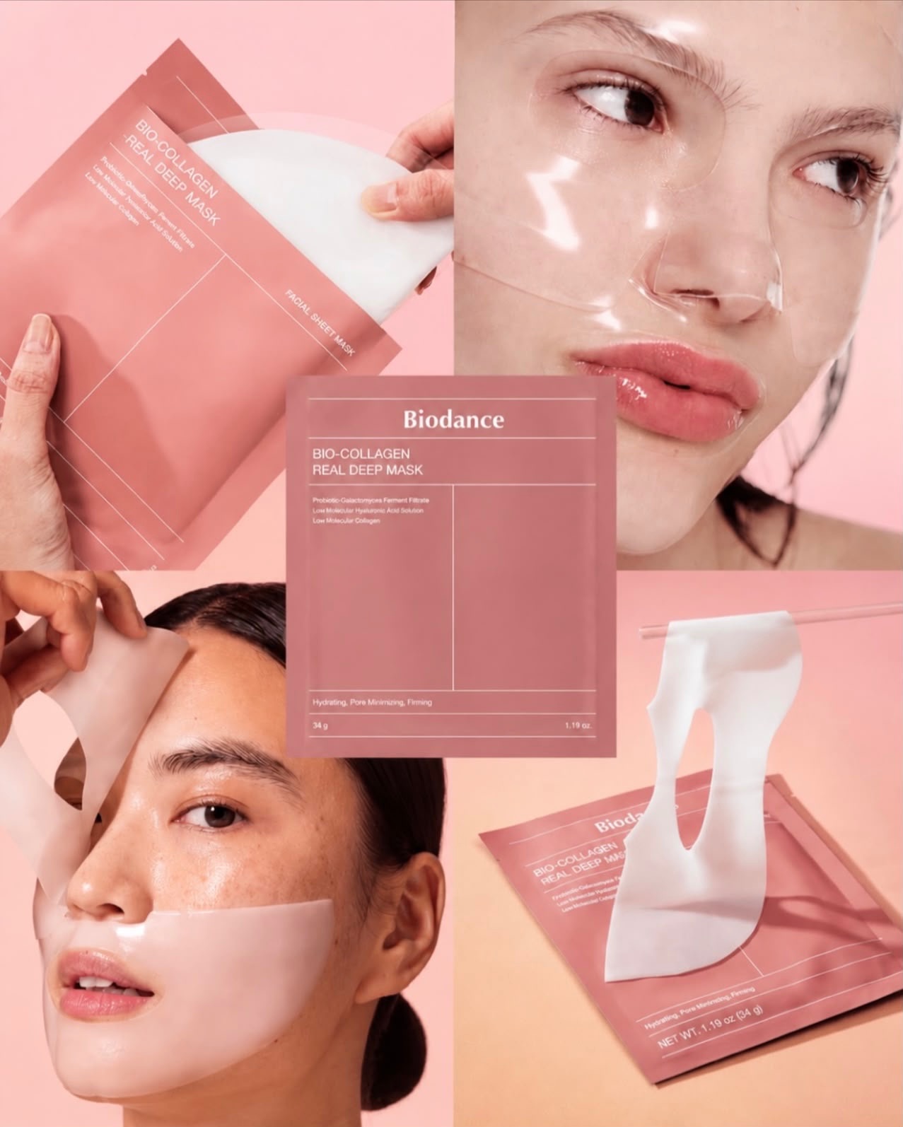 Mascarilla Facial Biodance Bio-Collagen Real Deep Mask — foto 3 de 4