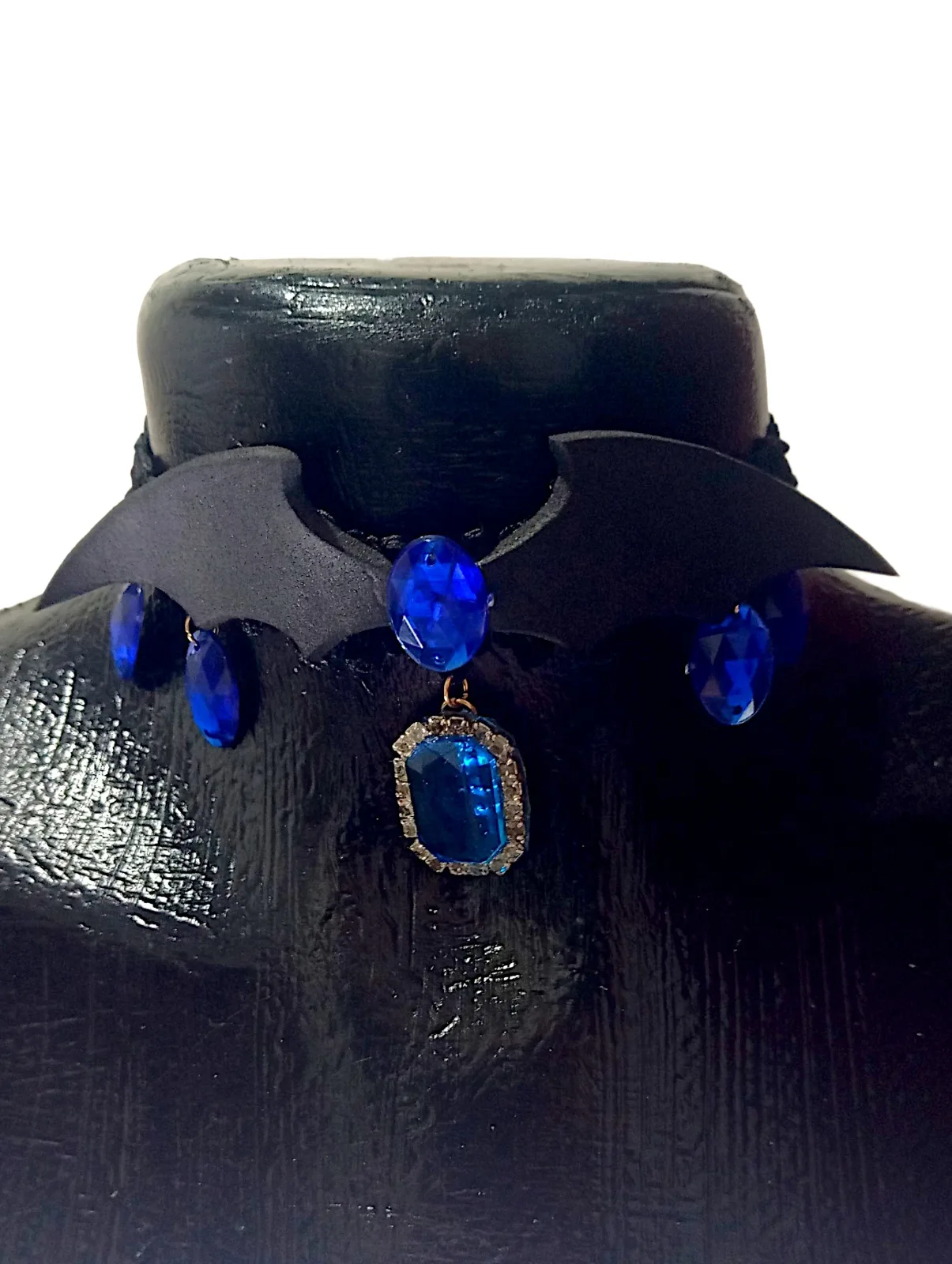 Gargantilla gótica murciélago blue — foto 3 de 5