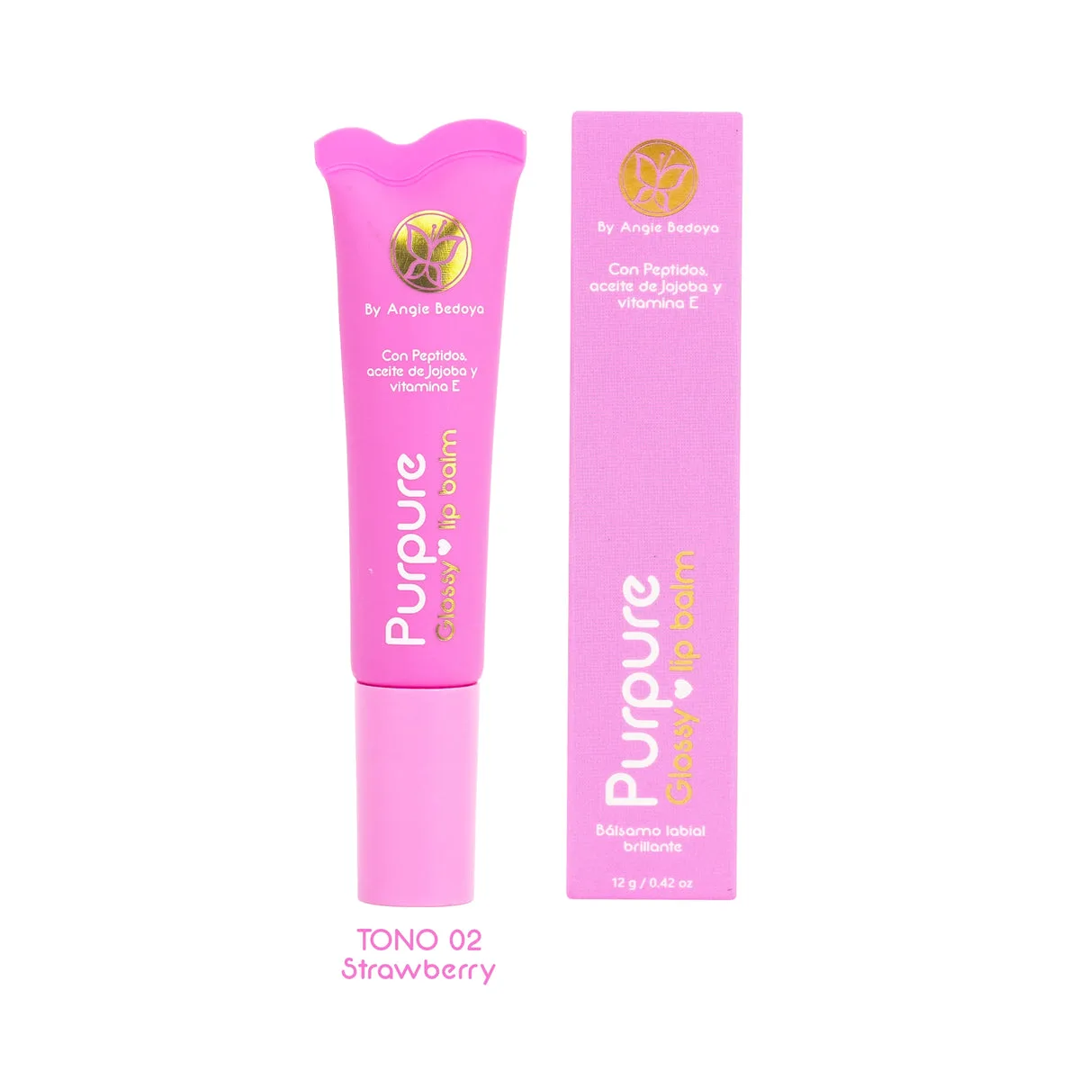 Glossy lip balm purpure — foto 2 de 4