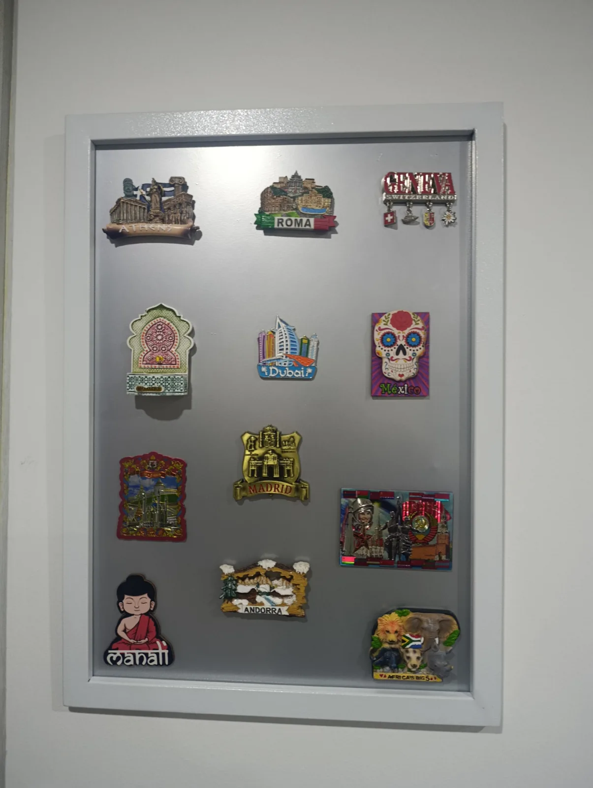 VIAJERO M tablero metálico