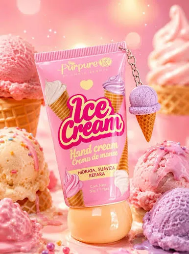 Crema De Manos Ice Cream Purpure