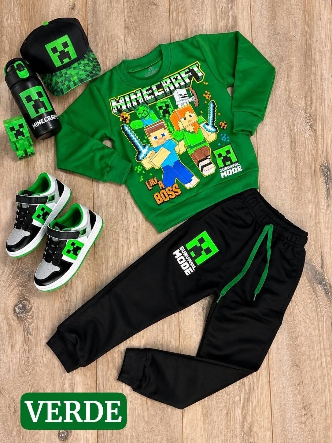 SUDADERA NIÑO MINECRAFT — foto 3 de 3