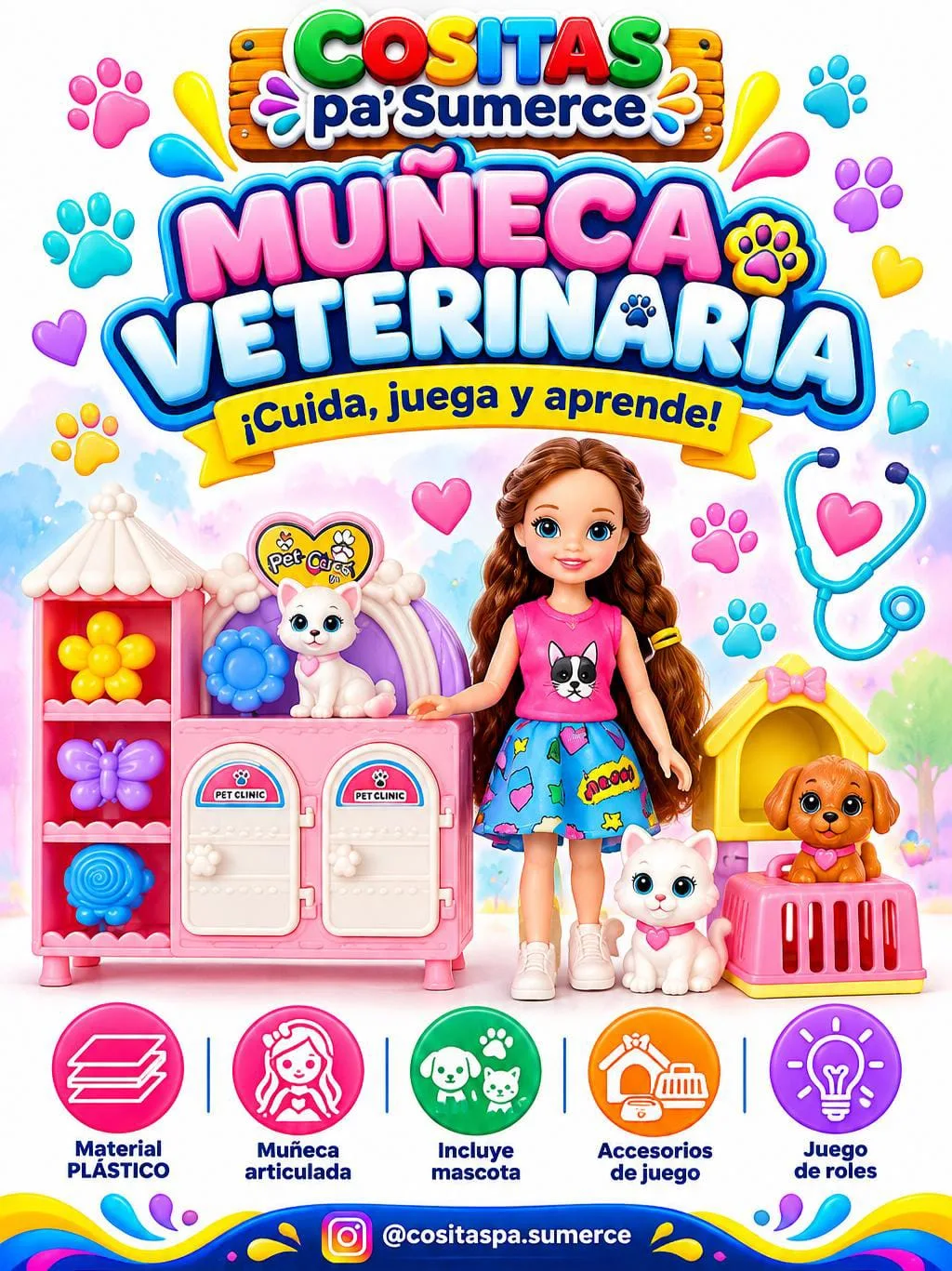 Muñeca veterinaria