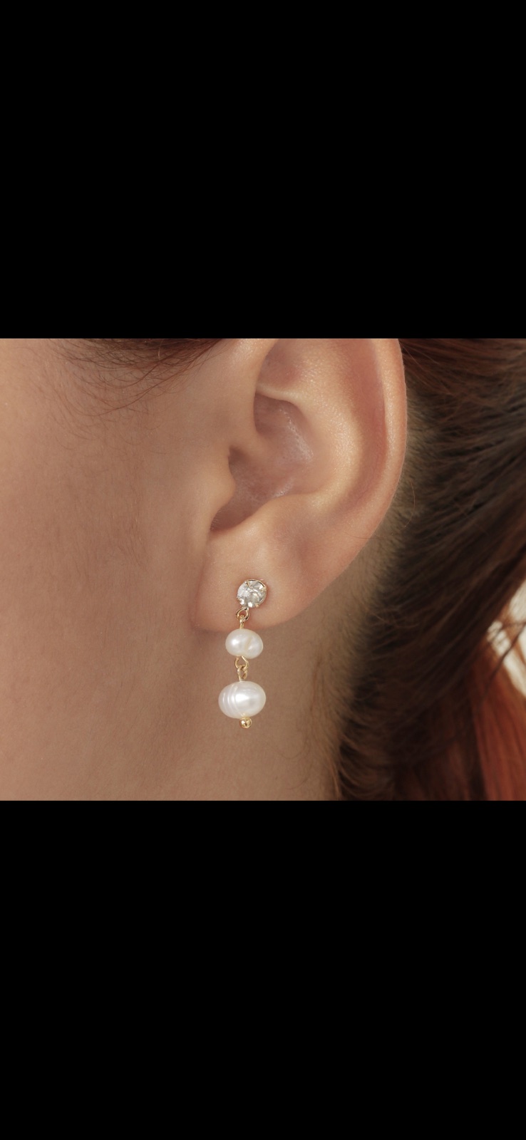 Aretes perlas