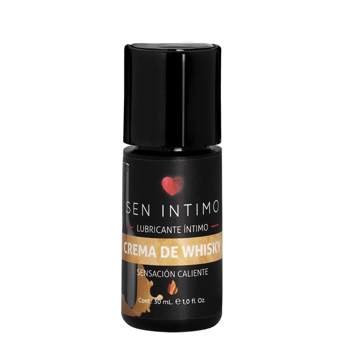 Lubricante Caliente Crema de Whisky x 30 ml Sen Íntimo — foto 2 de 6