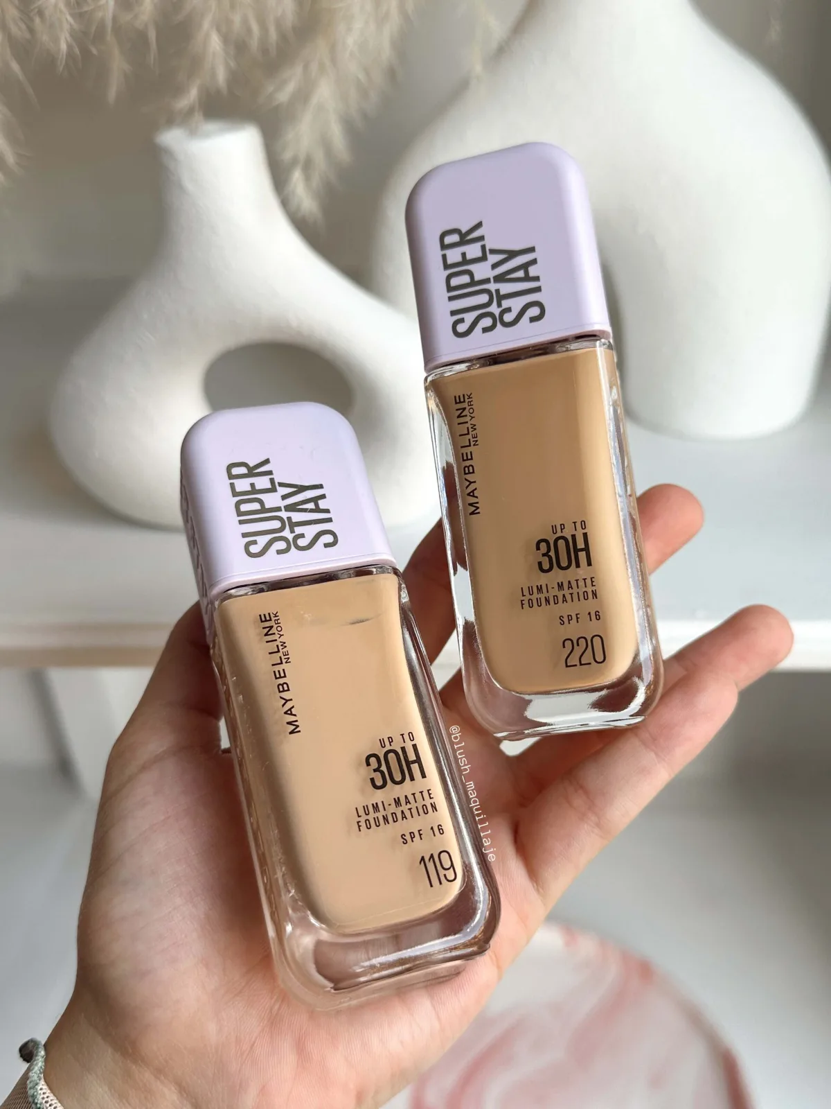 Base Super Stay Lumi Matte 30H Maybelline