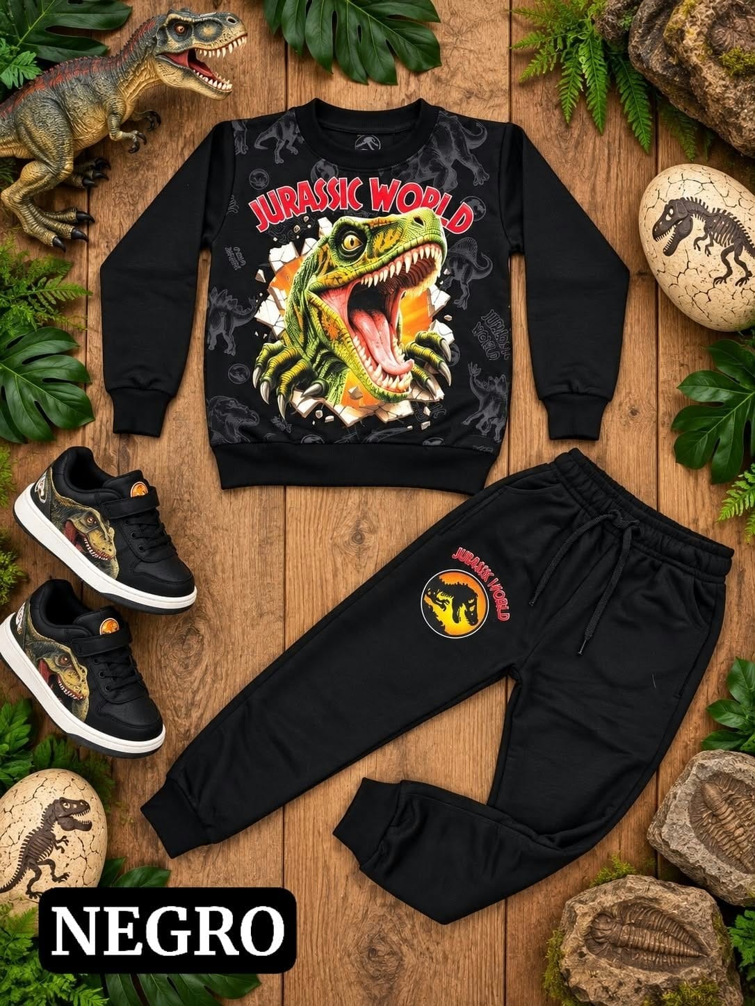 SUDADERA NIÑO DINO — foto 1 de 3