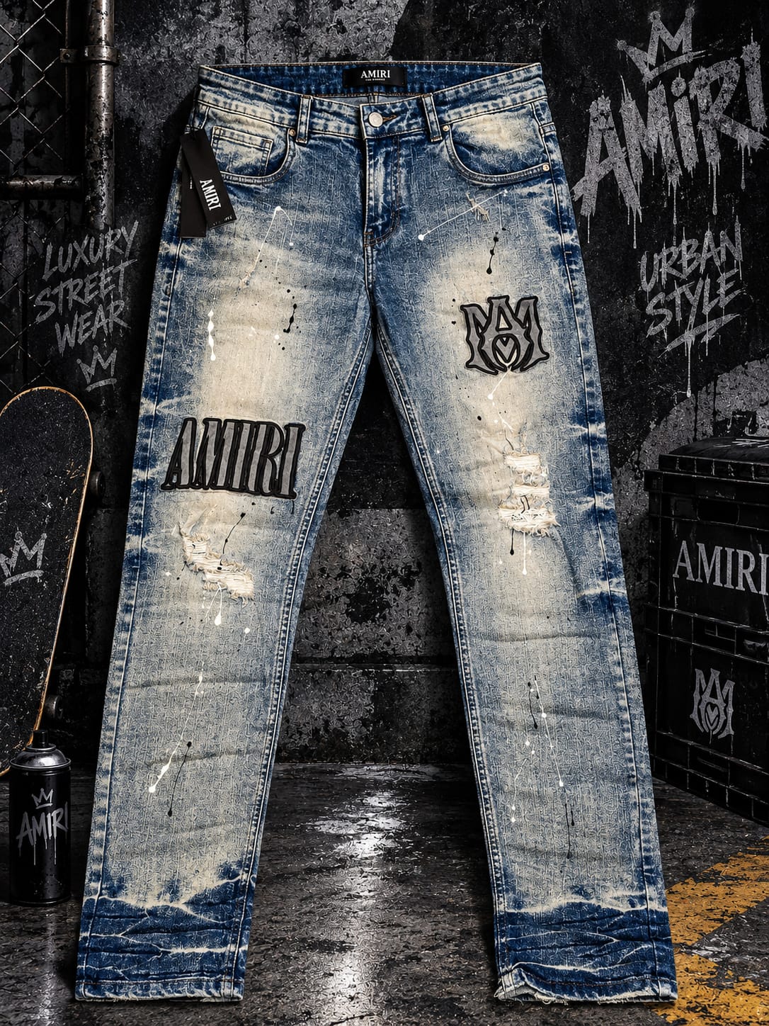 PANTALON A AZUL