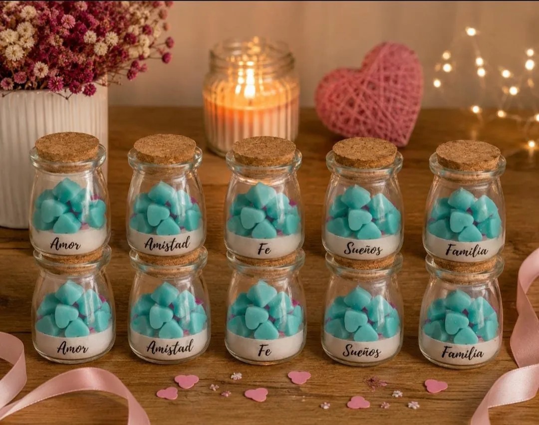 Velitas con corazones y aromaticas — foto 2 de 2