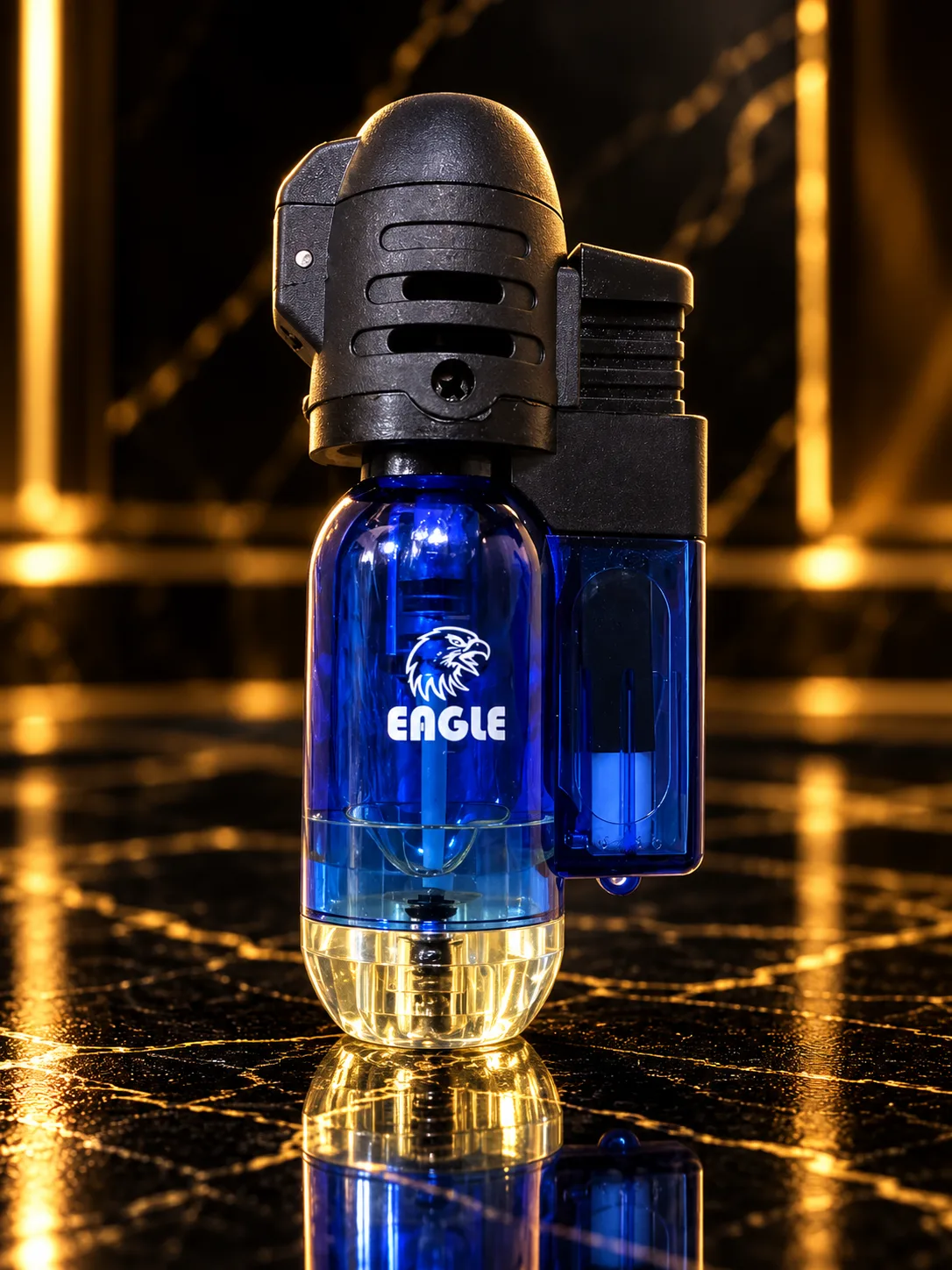 Encendedor Eagle con soplete azul/colores surtidos — foto 1 de 2