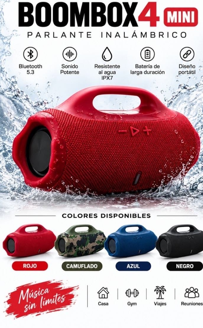 Parlante Boombox