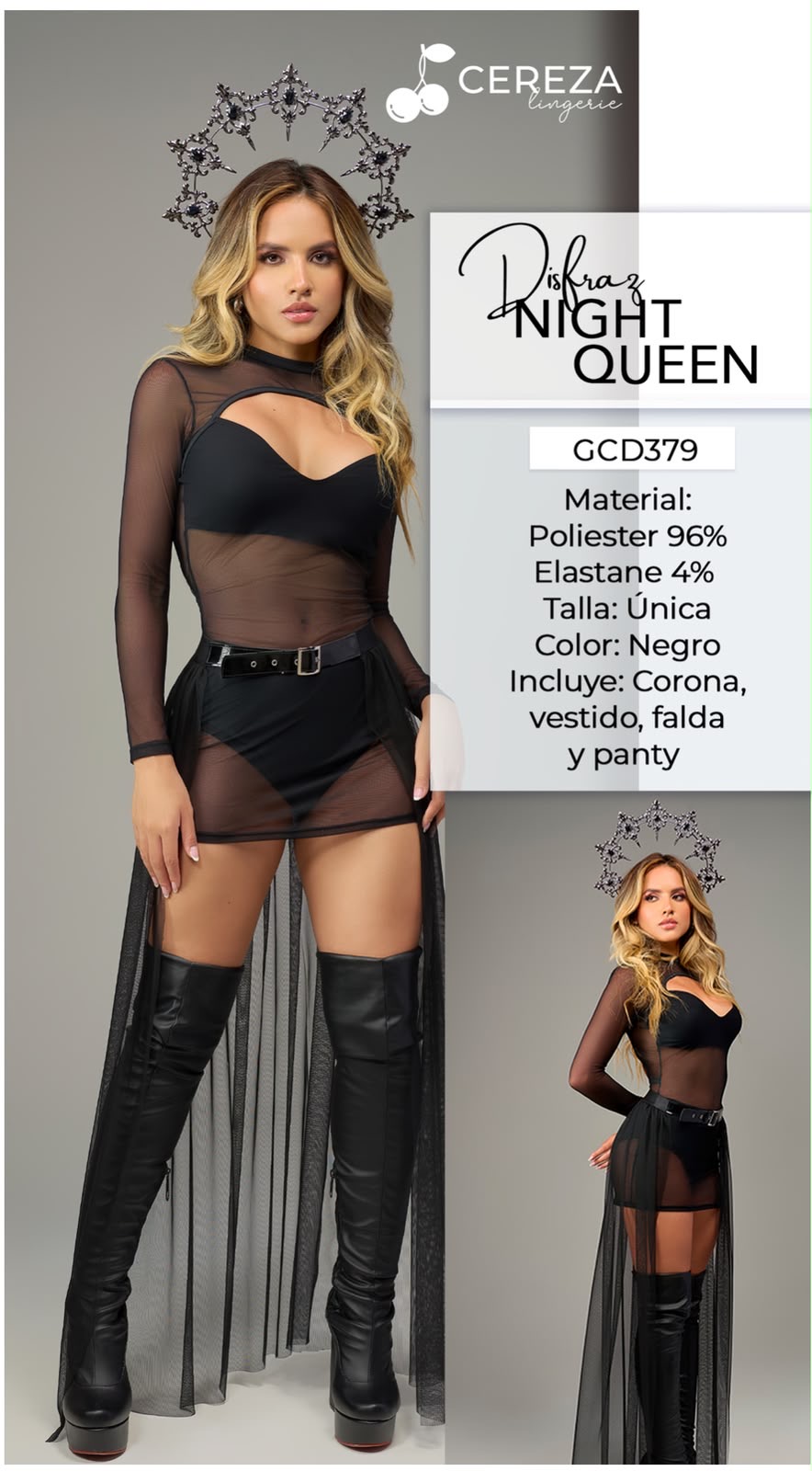 Disfraz Night Queen — foto 5 de 5