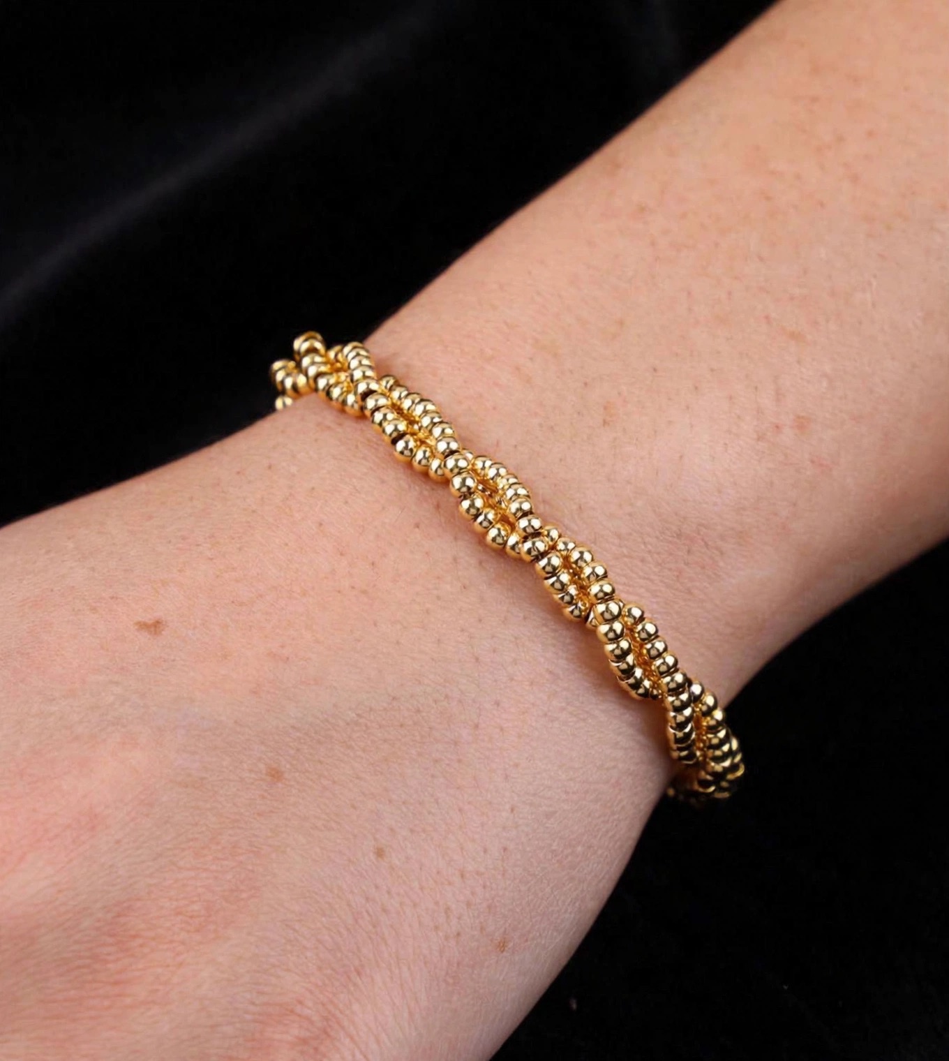 PULSERA ENTRENZADA COVERGOLD — foto 4 de 4