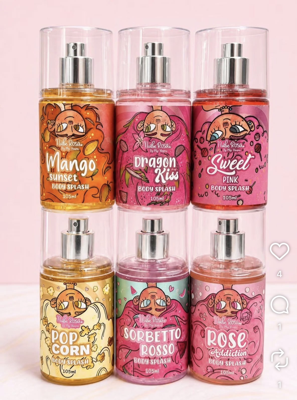 Splash Nube Rosa