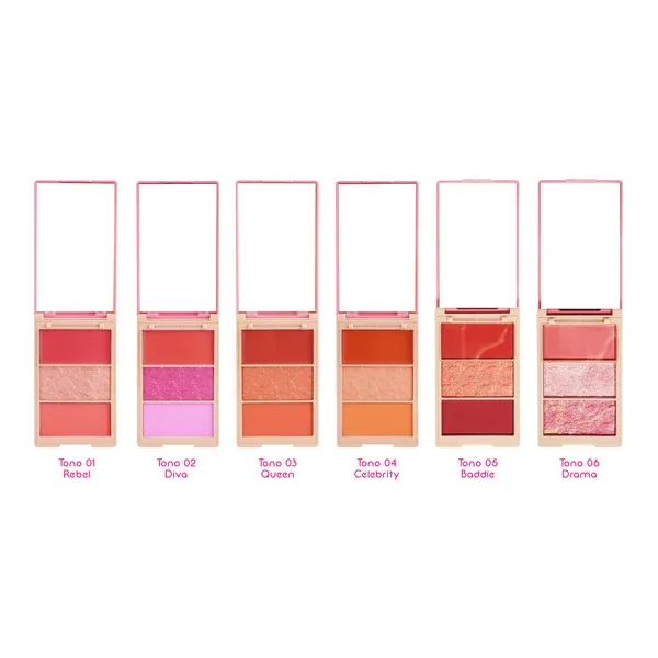 Trio Pretty Blush Purpure