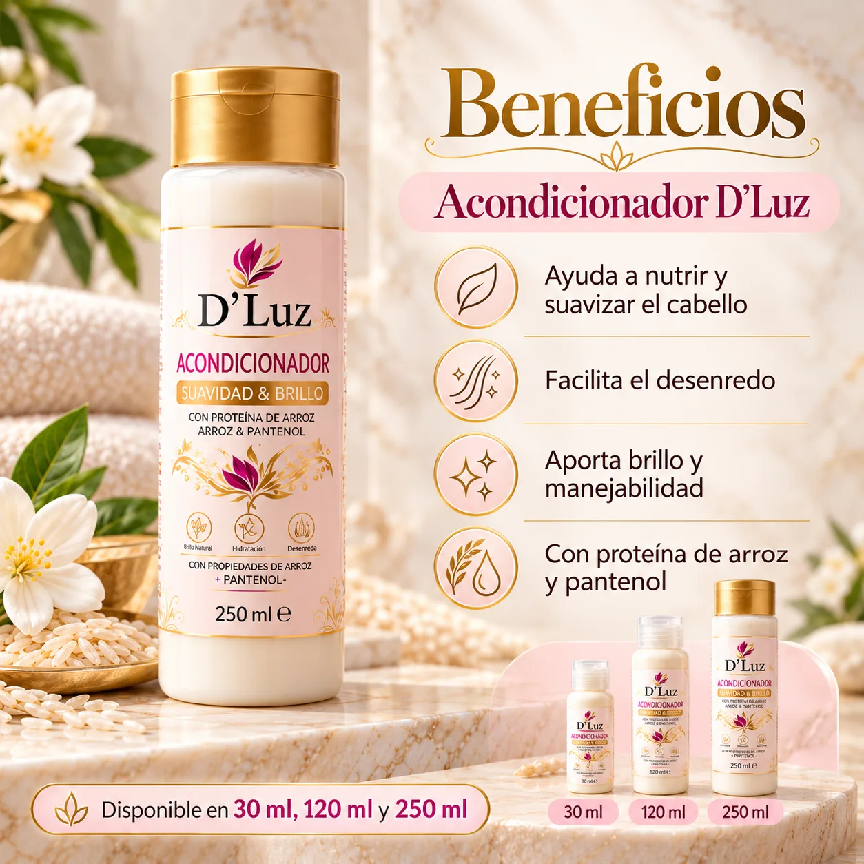 Acondicionador D’Luz Repara & Nutre