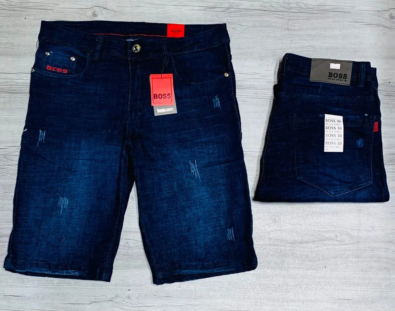 BERMUDA CLASICA AZUL