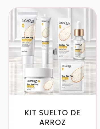 Kit de cuidado fácial de arroz