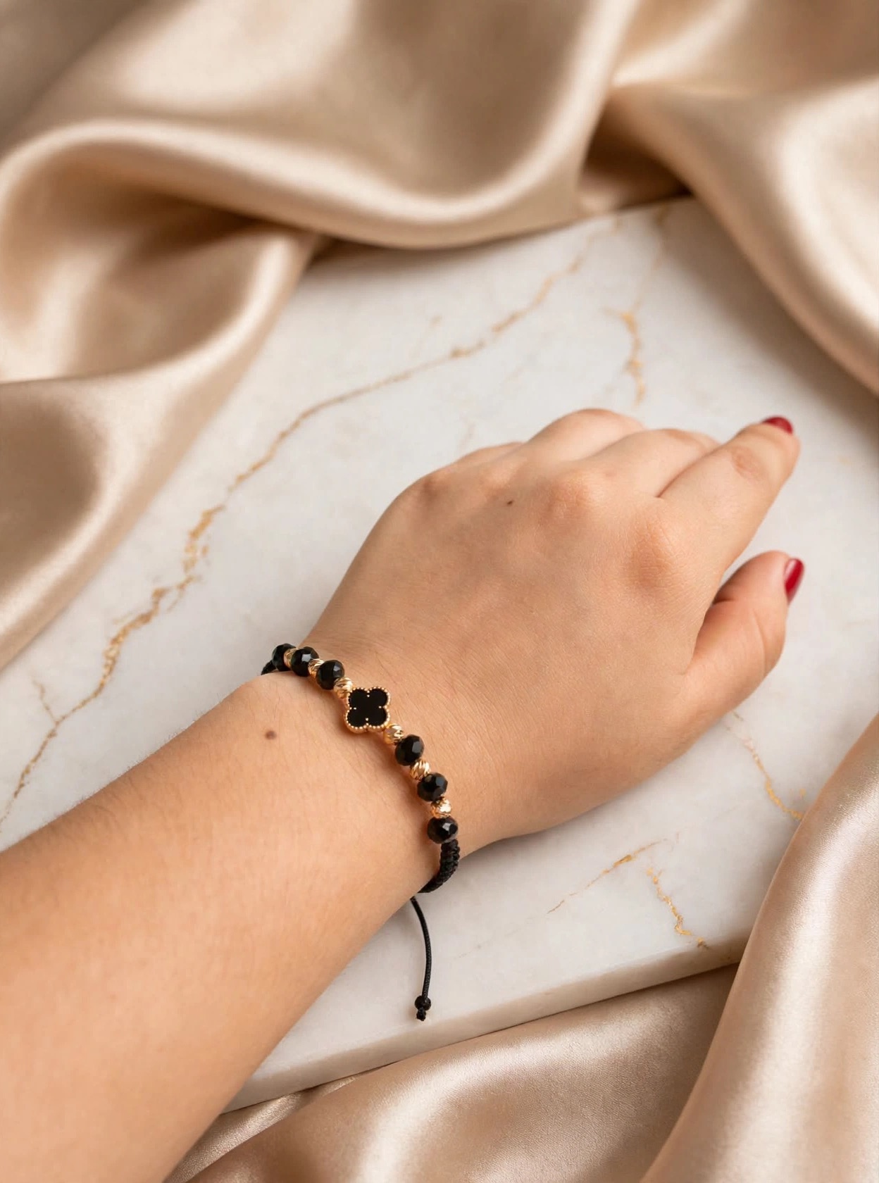 Pulsera tejida Vancleef