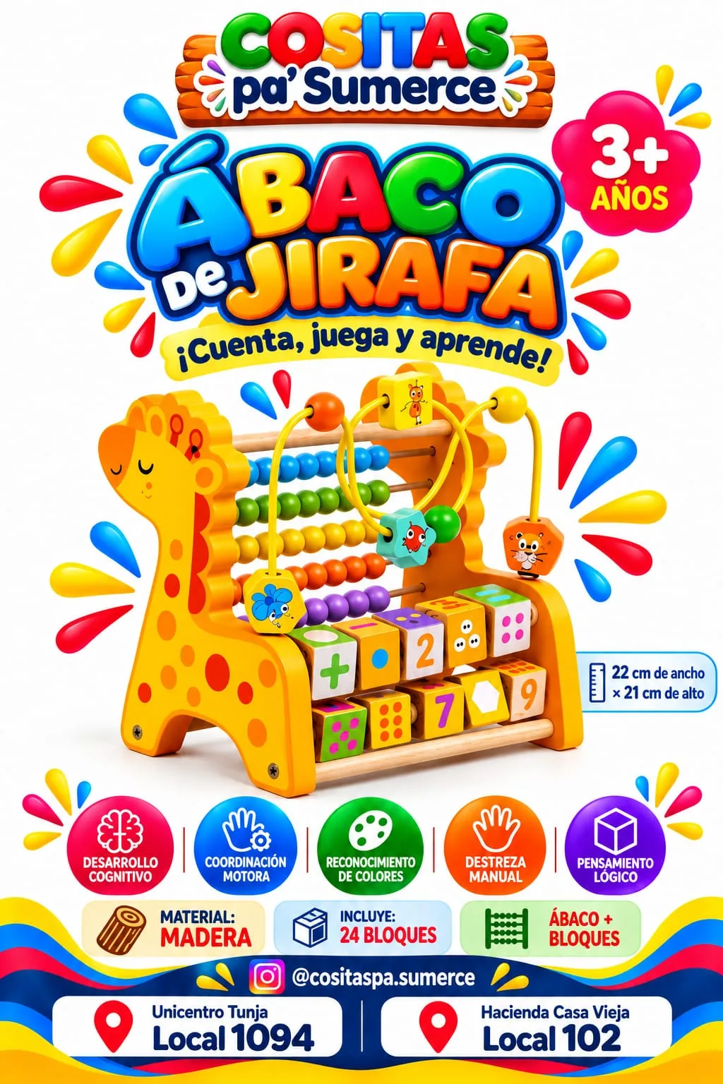 Ábaco jirafa