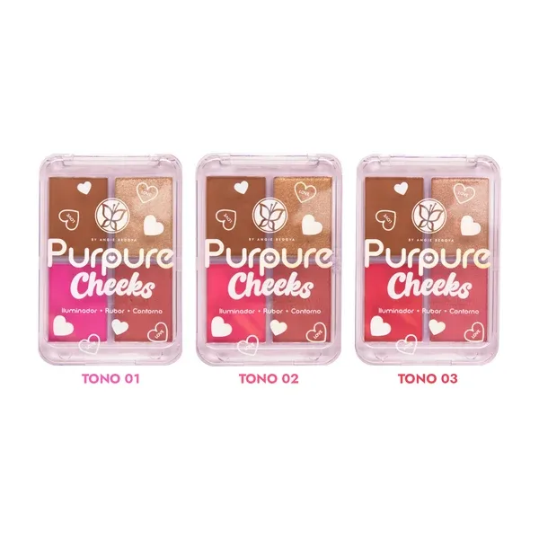 Paleta cheeks Purpure