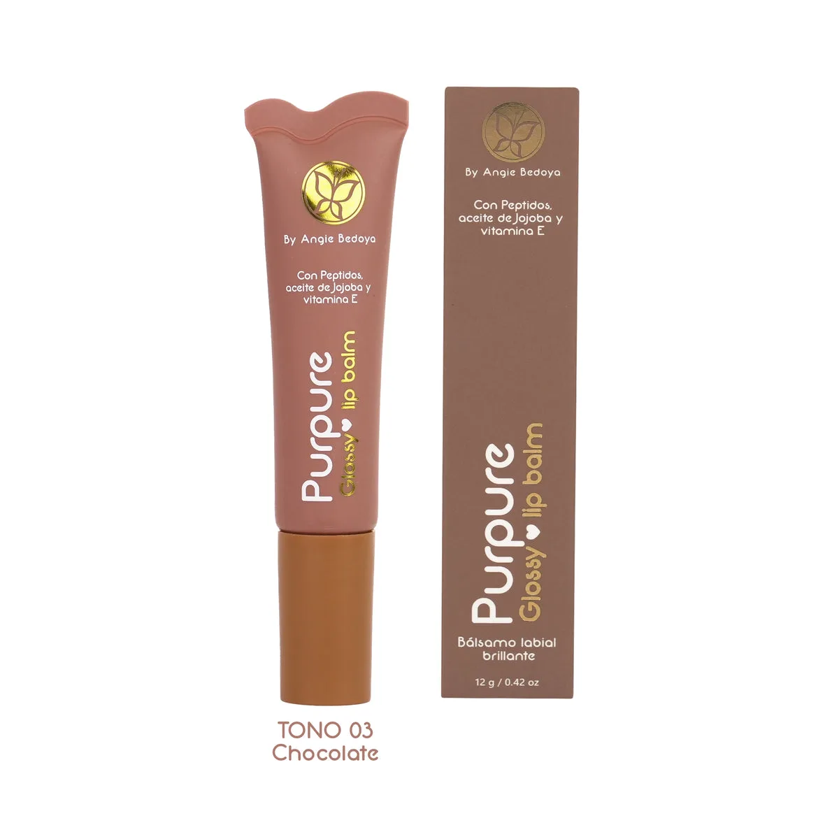 Glossy lip balm purpure — foto 3 de 4